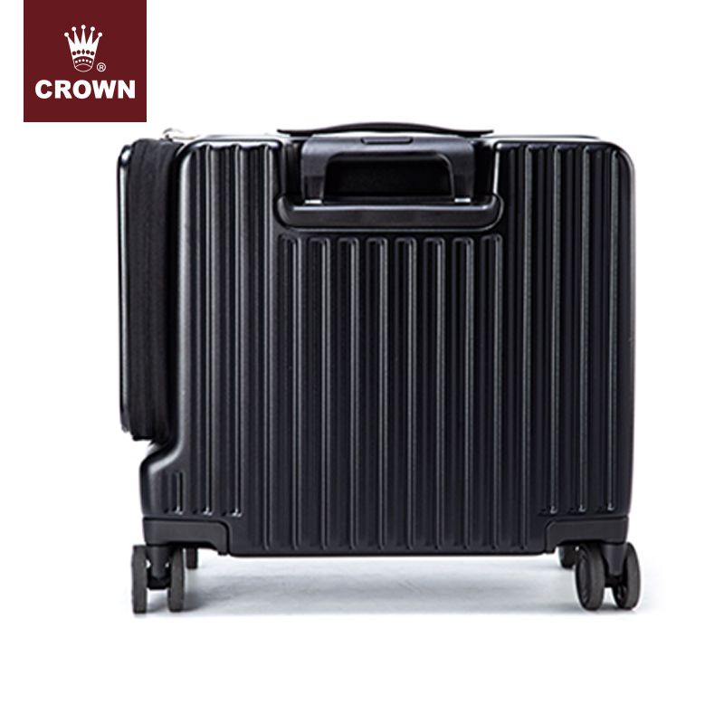 皇冠CROWN拉杆箱C-D5301H/20&rdquo; PC+ABS 单位：个 黑色 20寸